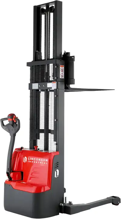 Electric Straddle Stackers, 3300lb, 11.5ft Lift (New), View more