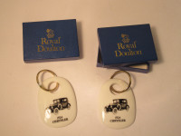 Royal Doulton Chrysler Canada Exclusive Key Chain 1988