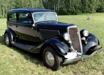 1934 Ford Tudor Sedan Car with 239 flathead engine, very good condition. Not interested in trades. A...