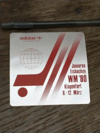 Rare 1980 World Junior Hockey Championship in Austria sticker