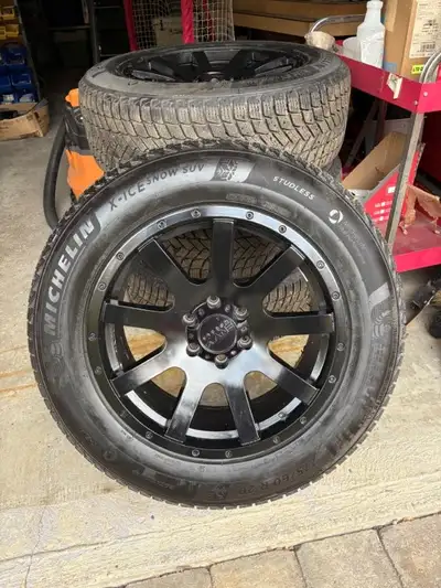 Only used for one month. Production date Sept 2025. These are the best Winter Tires you can buy, mou...