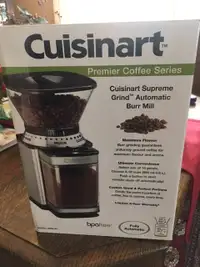 Brand New- In box Cuisinart Coffee grinder!