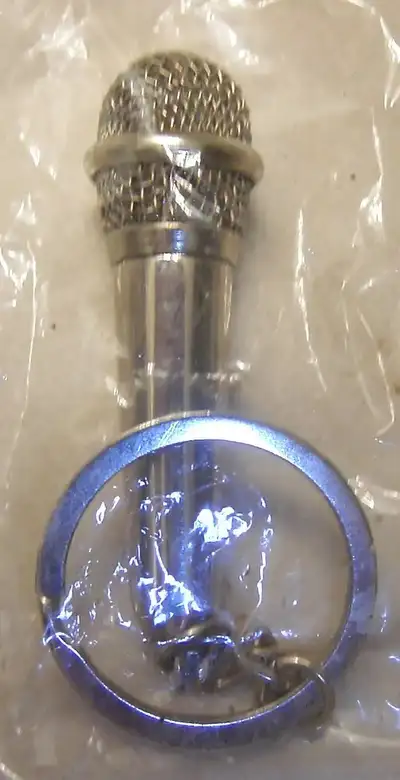 Microphone Keychain, View more