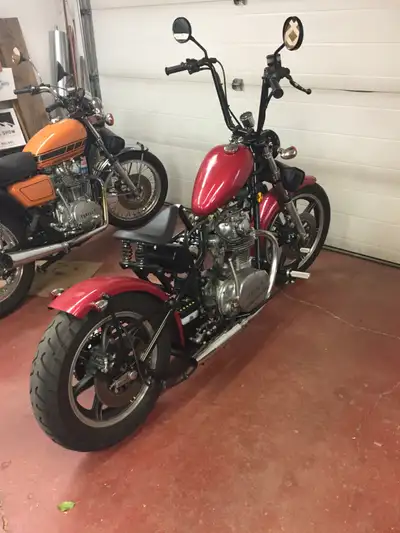 1978 Yamaha XS 650 Hardtail frame. Good tires. Excellent runner. Head Turner! Brand new parts are st...