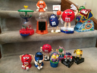 M&M Candy Dispensers  Collection