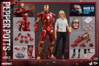 Pepper Potts and Mark IX - IM3 1/6th Hot Toys Action Figure