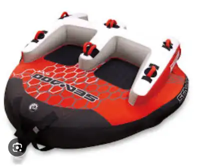 Bombardier boat tube. 4 person, View more