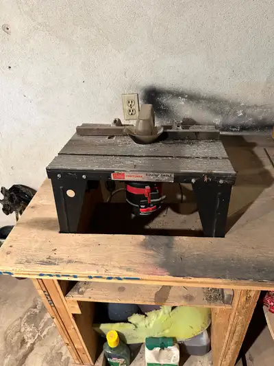 Craftsman Router table for sale!, View more