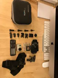 GoPro Hero 3 Black Edition - Full Kit with dozens of accessories