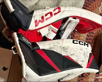 31+1 Ccm Goalie pads, View more