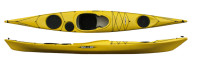 Valley Sea Kayak with gear.