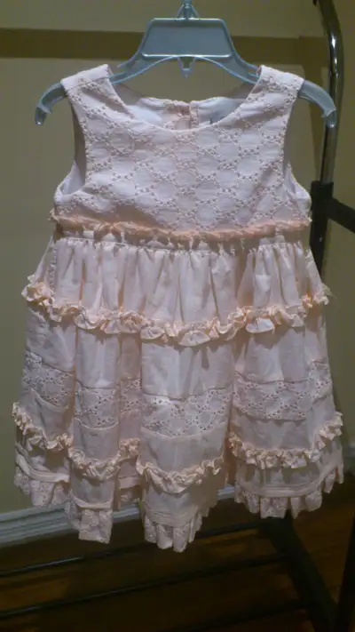 Girl size M (2T) pink dress, View more