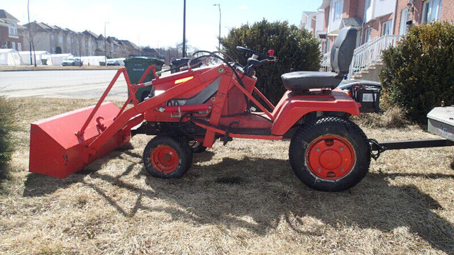 Tracteur Kubota G1800-S avec Loader dans Équipement agricole  à Ville de Montréal