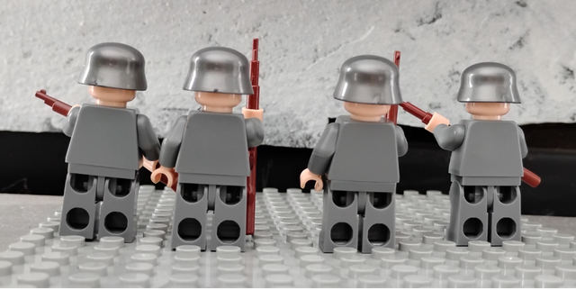 WWII Lego Soldier minifigure in Toys & Games in Prince George - Image 3