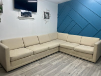 Beige Sectional- Delivery Available