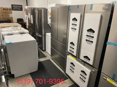 SAVE UP TO 40% OFF RETAIL PRICE ! ✅ NEW OPEN BOX APPLIANCES ✅ NEW SCRATCH & DENT ✅ DELIVERY IS AVAIL...