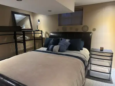 Available as of mid August 2026. Fully furnished lower level suite for Rent/Semi-Private Living Spac...