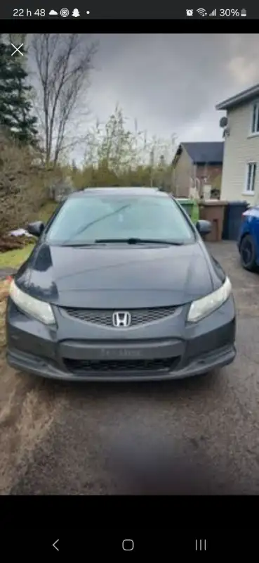 Honda civic 2013 EX coupé