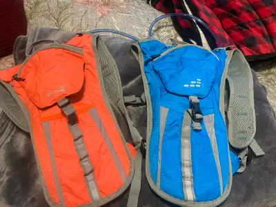 Water backpack with 1.5 L bladder. Suitable for hiking, camping, rock climbing, running, biking and...