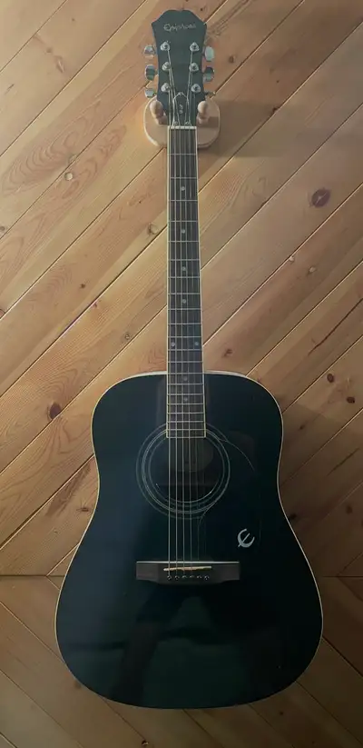 Epiphone DR-100BK Acoustic Guitar, View more