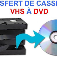 Transfert de VHS sur DVD et numérisation photo, diapo et texte