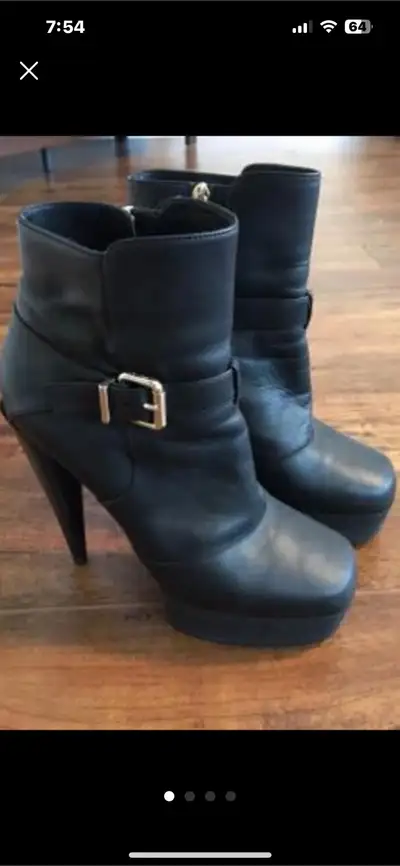 FENDI leather boots, View more