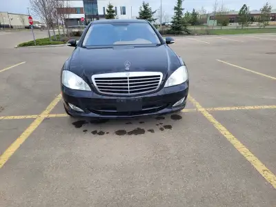 2009 Mercedes S550 Black color AWD Automatic Transmission Low mileage 170123 Heated seats Sunroof Bl...