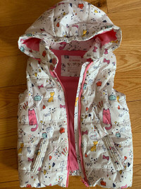 Puff vest size 6-7 girl