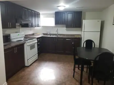 One bedroom available for rent in walking basement in Malton, Mississauga from August 01, 2025. Clos...