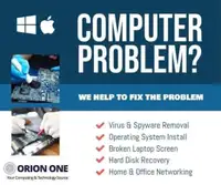 Computer & Laptop Repairs! Any Issue and Any Brand, we can help