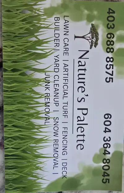 Transform your outdoor space with this landscaping package deal! It includes fencing materials, deco...