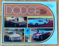 DODGE AUTO BROCHURES FOR SALE