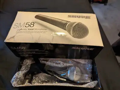 NEW Shure SM58 Vocal Microphone, View more