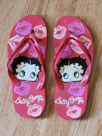 Betty Boop flip-flops