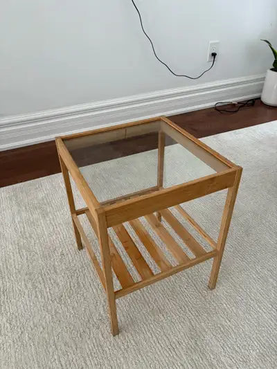 Wood End Table , View more