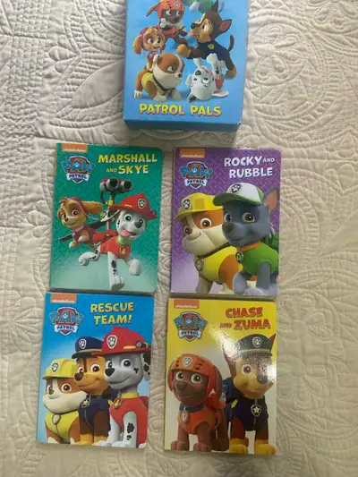4 PAW PATROL PALS BOARD BOOKS , View more