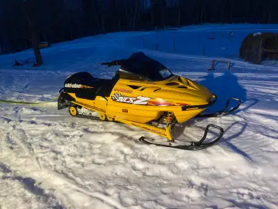 New spark plugs and belt. Brakes need fluid. Sled has treated me well I just don’t have time for it....