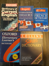 English / French Dictionaries, Thesaurus