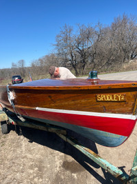 14 feet Cedar boat 