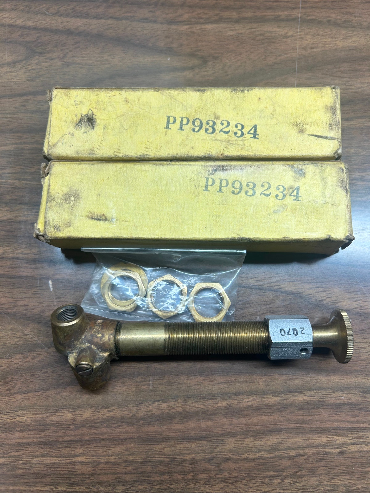 Vintage Brass CUMMINS Priming Pump