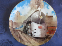 The Silver Bullet - Classic American Trains Collector Plate