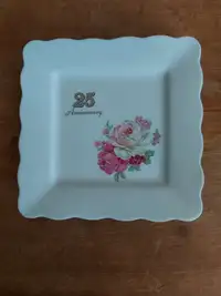 25th Anniversary Plate