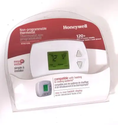 Honeywell Non-programmable Thermostat RTH5100B, View more