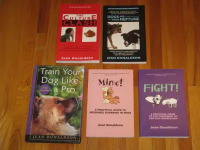 Dog Behavior Training Books by Jean Donaldson, View more