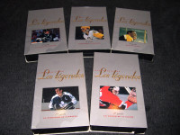 Les légendes du hockey - Coffret 5 cassettes VHS (2000