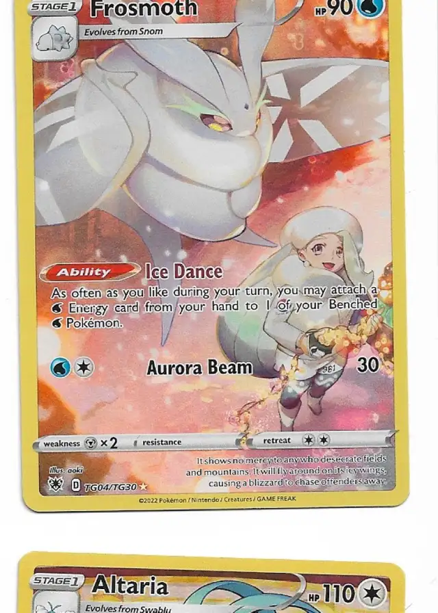 Pokemon Frosmoth TG04/TG30 Astral Radiance Trainer Gallery NM