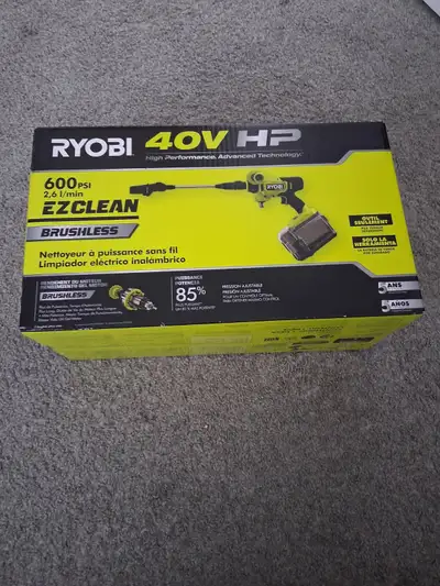 Ryobi 40V HP EZClean Brushless Power Cleaner, View more