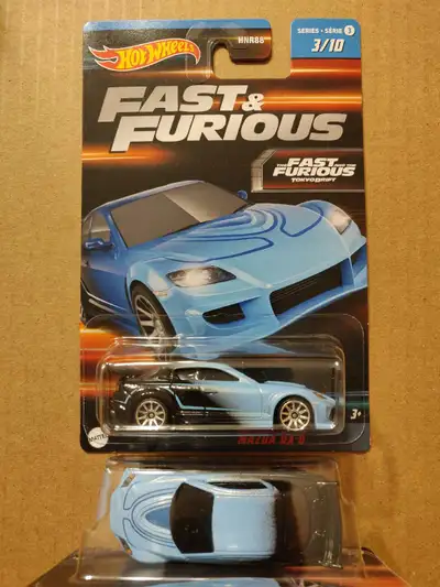New Hot Wheels Fast and Furious Tokyo Drift Neela Mazda RX-8 VeilSide D1-GT 1/64 diecast car $12 ea.