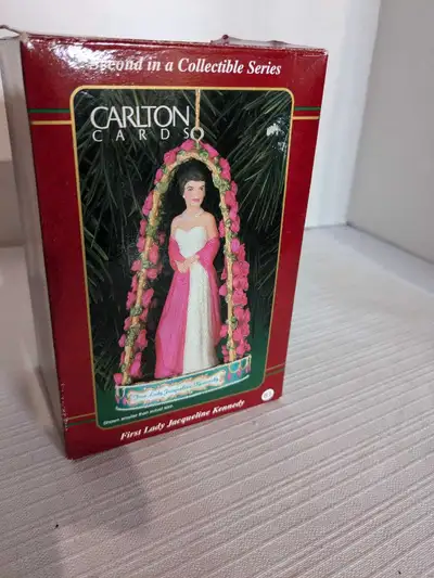 First Lady Jacqueline Kennedy Christmas tree ornament 1999, View more