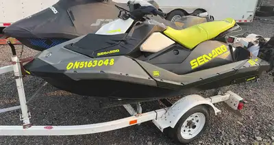2016 Seadoo Spark converted to a trixx 3up Has ibr that was just serviced VTS (same trim as a trixx...
